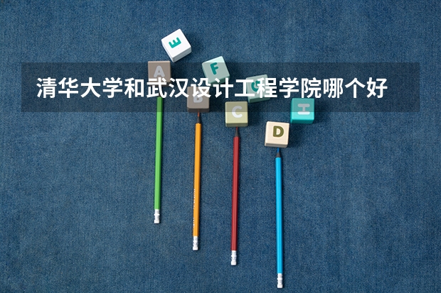 清华大学和武汉设计工程学院哪个好 录取分数线对比