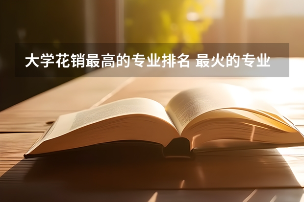 大学花销最高的专业排名 最火的专业排名