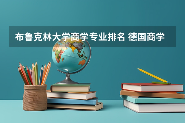 布鲁克林大学商学专业排名 德国商学院排名