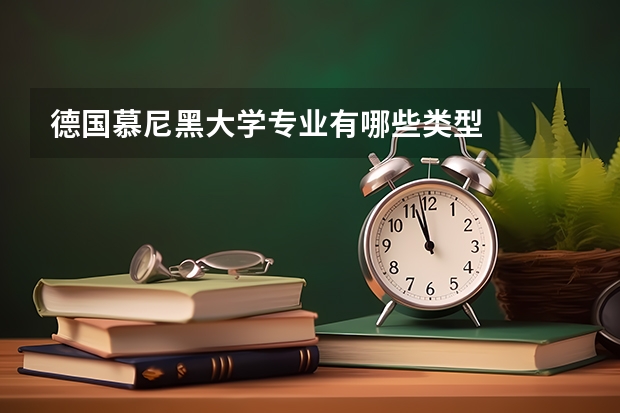 德国慕尼黑大学专业有哪些类型