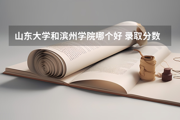 山东大学和滨州学院哪个好 录取分数线对比