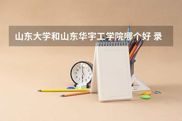 山东大学和山东华宇工学院哪个好 录取分数线对比