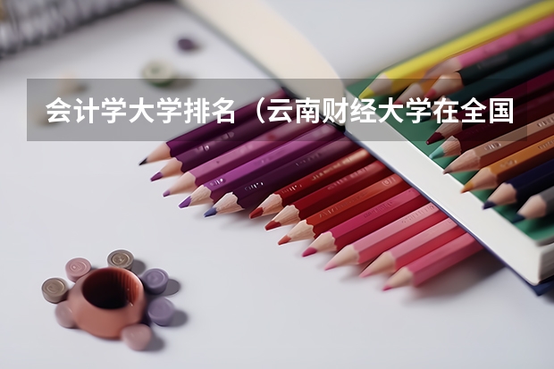 会计学大学排名（云南财经大学在全国财经类大学排名）