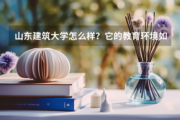 山东建筑大学怎么样？它的教育环境如何呢？