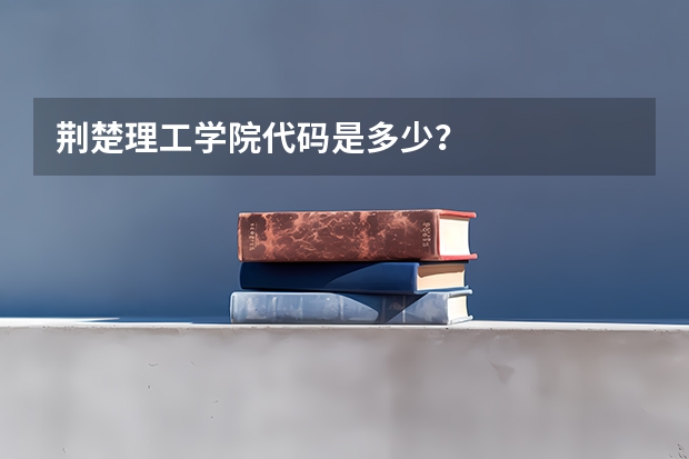 荆楚理工学院代码是多少？