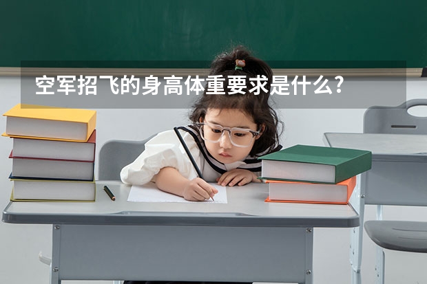 空军招飞的身高体重要求是什么?