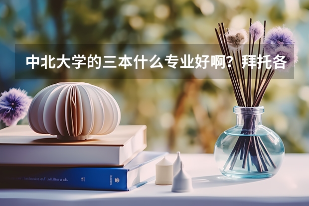 中北大学的三本什么专业好啊?拜托各位大神