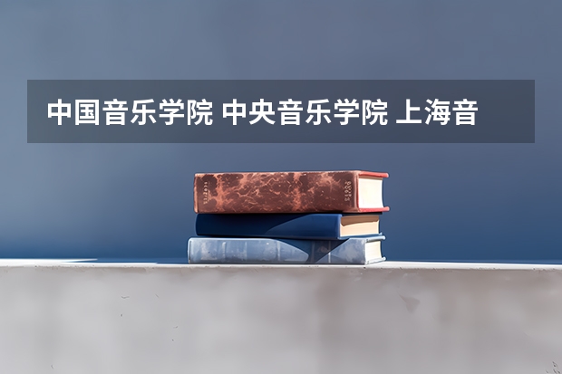 中国音乐学院 中央音乐学院 上海音乐学院 星海音乐学院 中央美术学院分数线2023