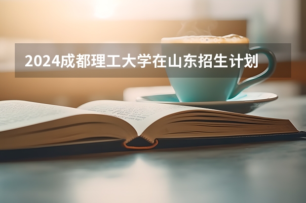2024成都理工大学在山东招生计划（招多少人）