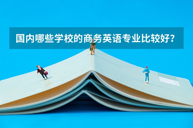 国内哪些学校的商务英语专业比较好?