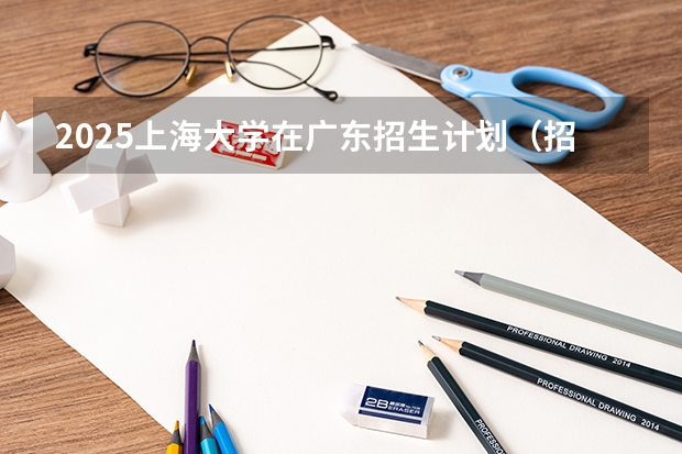 2025上海大学在广东招生计划（招多少人）
