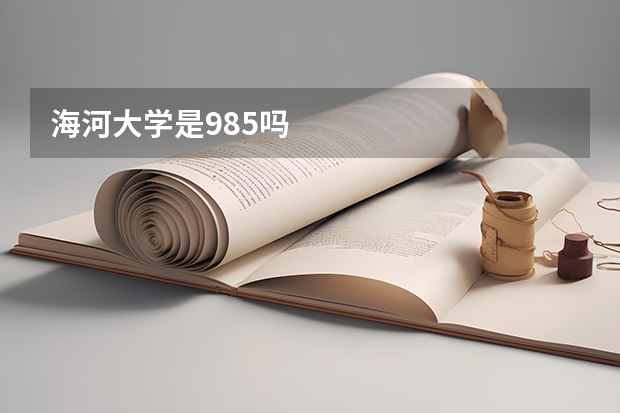 海河大学是985吗
