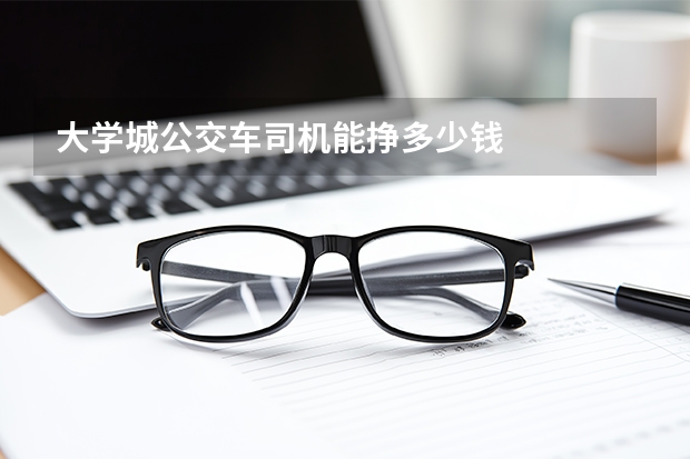 大学城公交车司机能挣多少钱