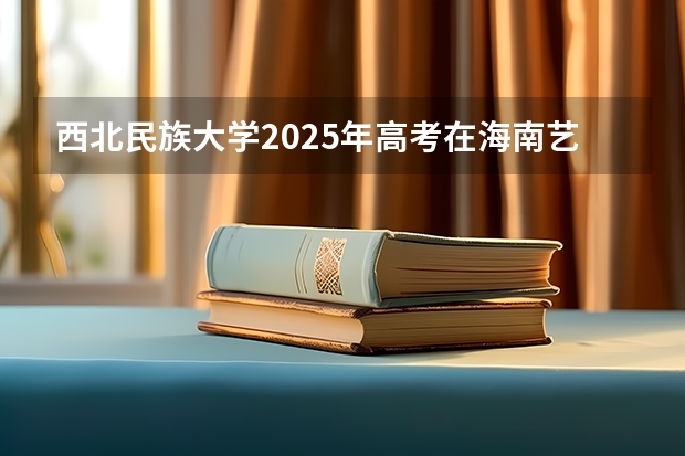 西北民族大学2025年高考在海南艺术类投档分数线