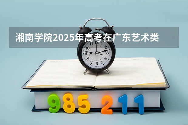 湘南学院2025年高考在广东艺术类投档分数线