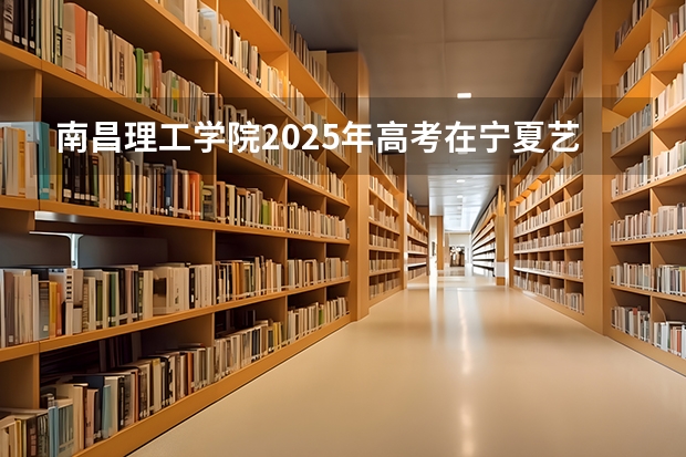 南昌理工学院2025年高考在宁夏艺术类投档分数线