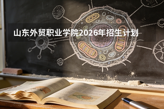 山东外贸职业学院2026年招生计划