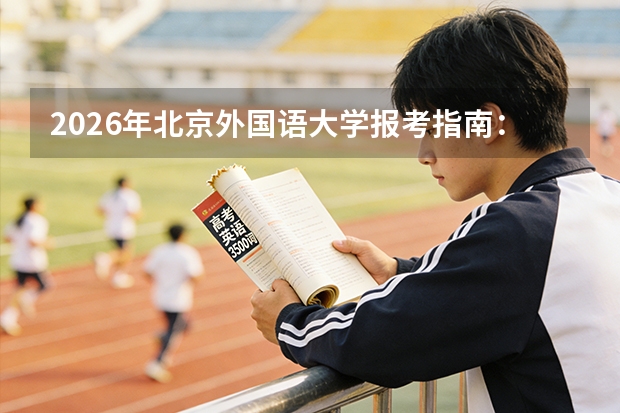 2026年北京外国语大学报考指南：外交官摇篮，中外合作办学与双学士学位项目详解